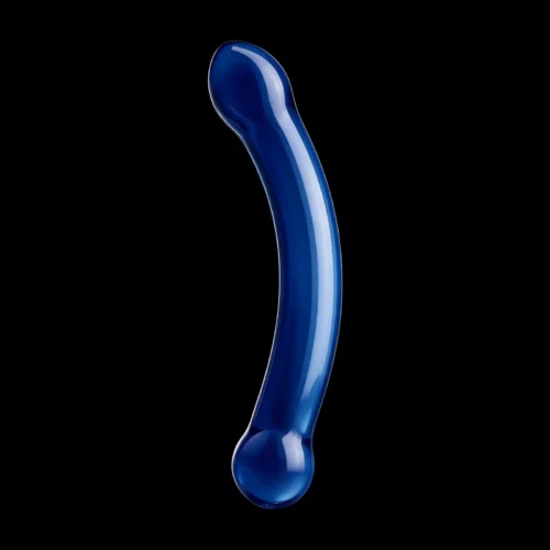 Gläs Curved G-Spot - Blue