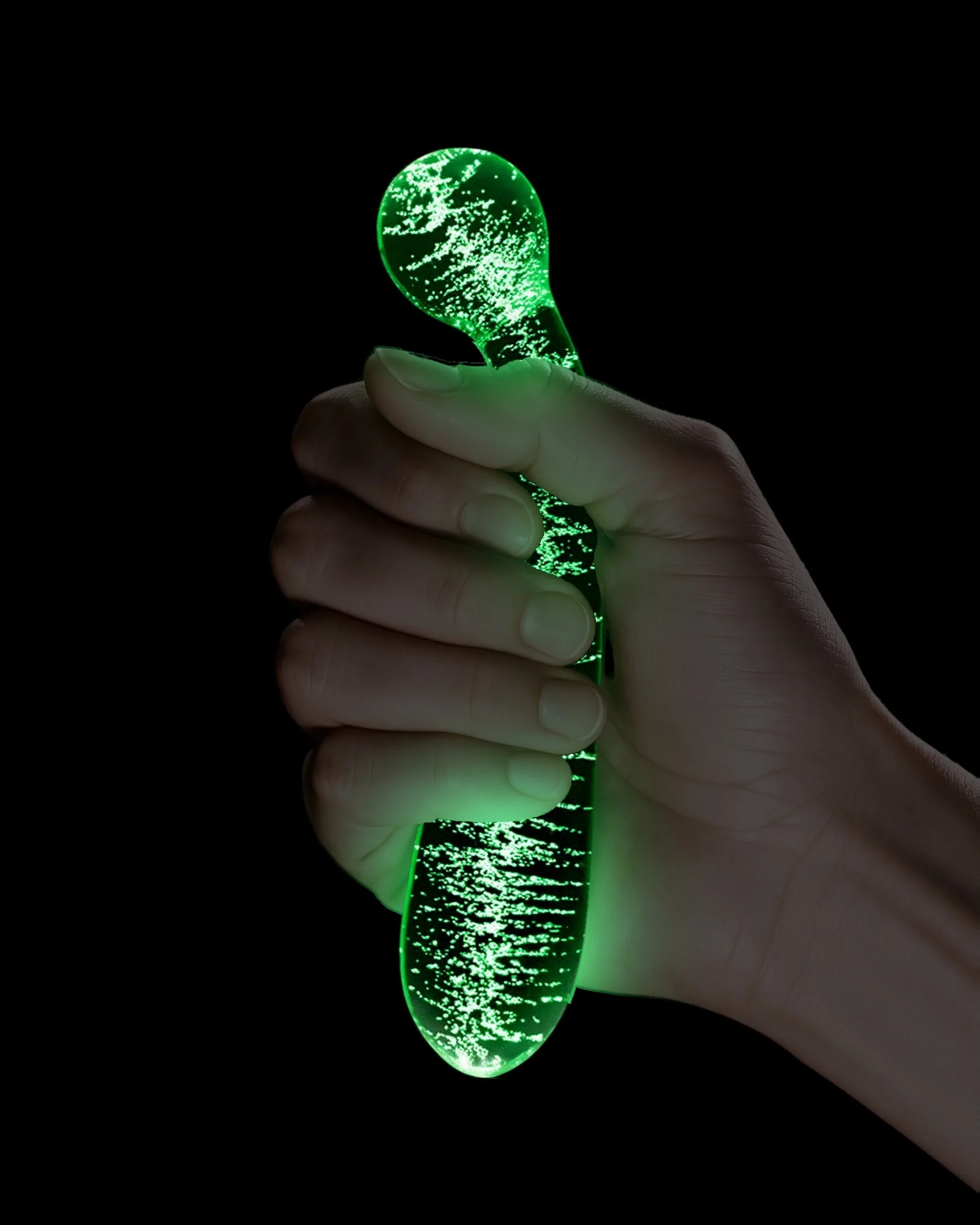 Firefly Glass G-Spot Glow Wand - Clear