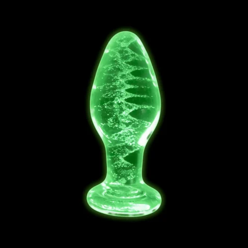 Booty Sparks Glow-In-The-Dark Anal Plug - Large