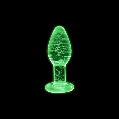 Booty Sparks Glow-In-The-Dark Anal Plug - Small